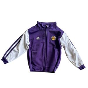Adidas Los Angeles Lakers Track Jacket (4T) NBA